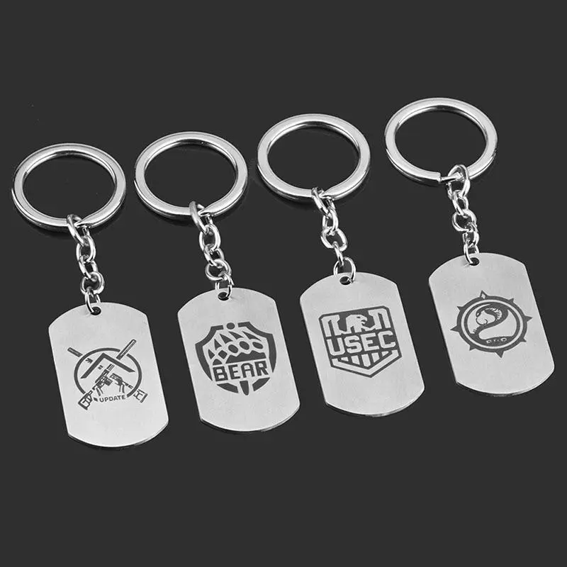 Chain Necklace Escape From Tarkov Neck Beads Побег из Таркова Keychains Keyring USEC BEAR Scav PMC Therapist Game Accessories