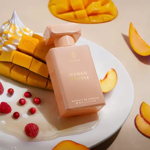Mango Mousse – Creamy Fruity Floral Gourmand Extrait de Parfum | Mango, Whipped Milk & Vanilla | Unisex Fragrance