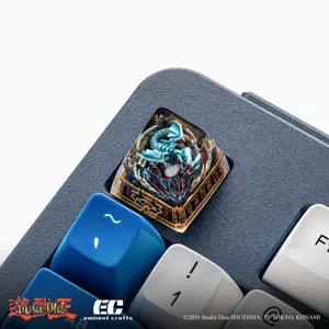 Blue-Eyes White Dragon Yu-Gi-Oh! Artisan Resin Keycap