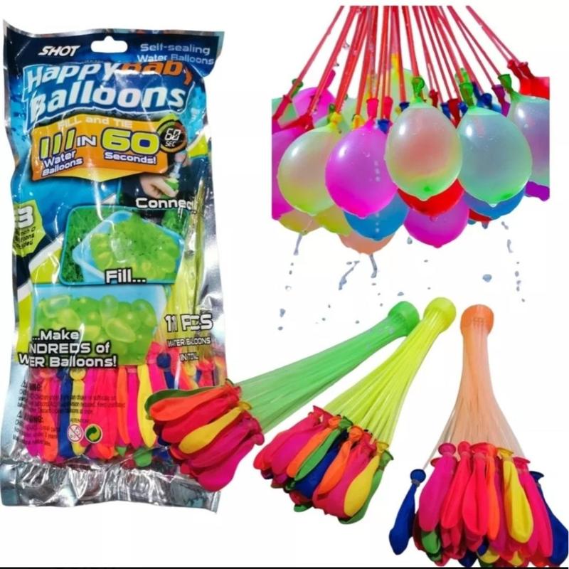 Rapid-Filling Water Balloons 111 Count (3 Pack)
