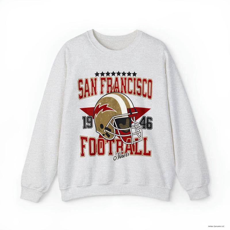 Nick Bosa San Francisco Football Sweatshirt, Vintage San Francisco Football Crewneck, San Francisco TShirt, San Francisco Hoodie, The Niners