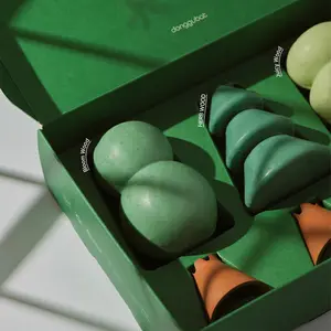 Donggubat Forest Village Woody Perfume Bar Set - Vegan All-in-One Soap with Stand Soap Trays