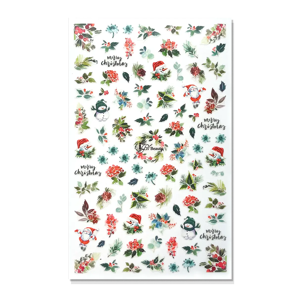 Nail Art Stickers - Christmas 41