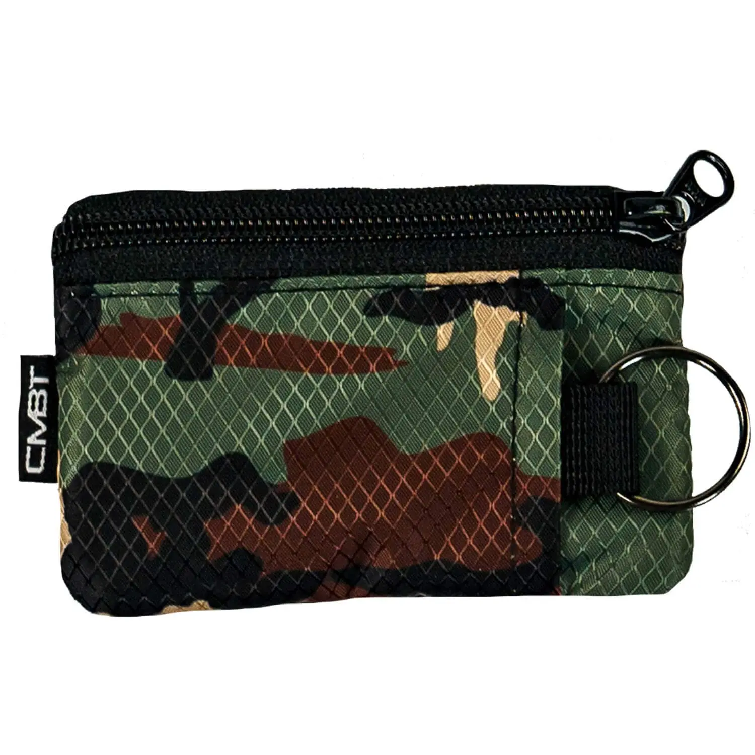 Men's Double-Zip Pocket Ripstop Wallet, Chic Tactical Accessory with Key Ring, Internal Lanyard, Anti-Theft Zippers, Quick-Dry Material, Ideal for Everyday Carry, Mens Gifts