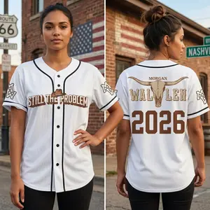 MW Tour 2026 Baseball Jersey, Still The Problem Tour Jersey, Country Music Fan Merch, Music Tour Merch Gift