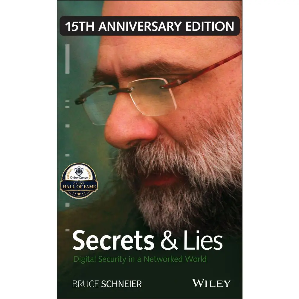 USED Book - Secrets and Lies: Digital Security in a Networked World by Schneier, Bruce (Hardcover) - english, Cryptography, Managers