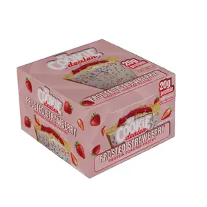 12 Pack 20g Frosted Strawberry Protein Pastry
