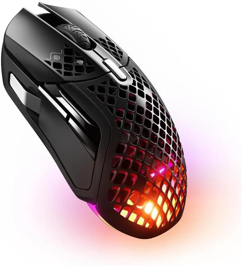 SteelSeries Aerox 5 1800CPI Lightweight Wireless RGB Gaming Mouse