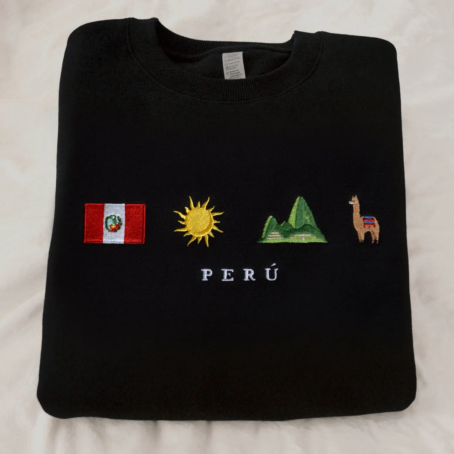 Perú Embroidery Sweatshirt/T-shirt/Hoodie