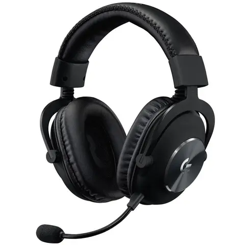 Logitech G PRO X Gaming Headset with Blue Voice, DTS Headphone 7.1 and 50 mm PRO-G Drivers, for PC - Black