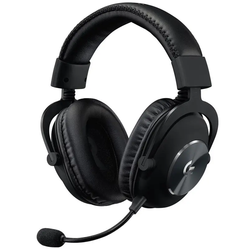 Logitech G PRO X Gaming Headset with Blue Voice, DTS Headphone 7.1 and 50 mm PRO-G Drivers, for PC - Black