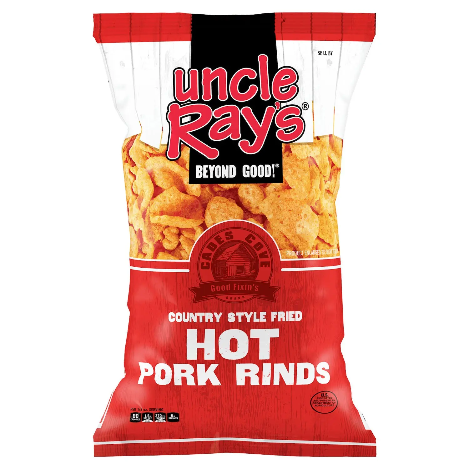 Uncle Ray's Hot Pork Rind
