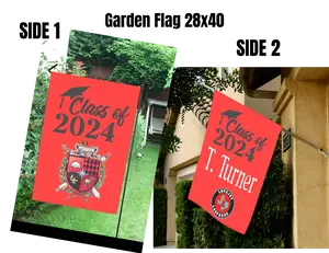 Garden Flag front and back 28x40 inches