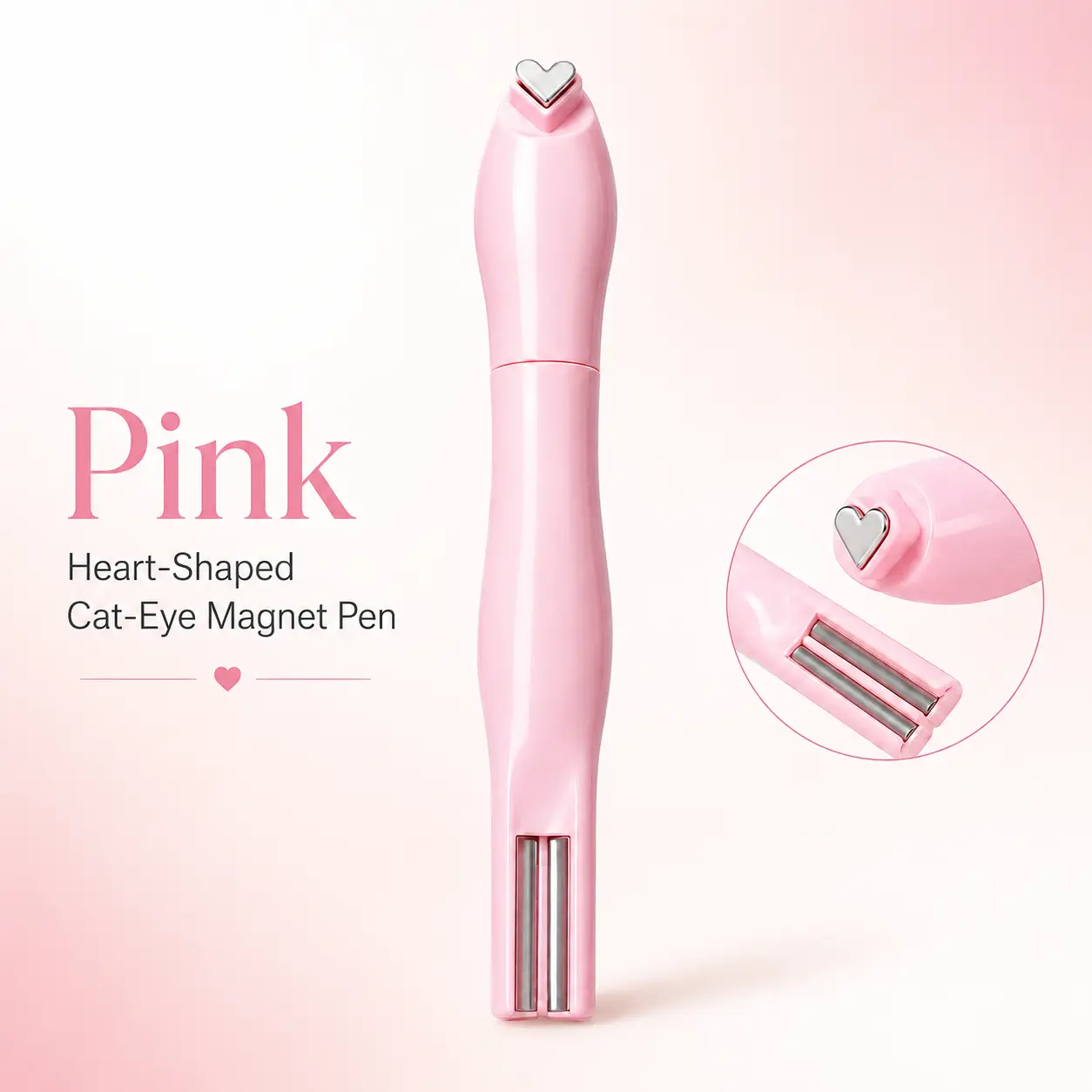 3-in-1 Detachable Extra-Strong Magnetic Cat Eye Nail Magnet - Salon-Grade Multi-Effect Nail Care Tool with Storage Box for French Tip Designs, Beginner-Friendly NailTok Trending At-Home DIY Manicure Hack (Home Supplies, Party Gifts)