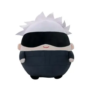 Cute Jujutsu Kaisen Plushie Chibi Round Stuffed Toy Collectible Set