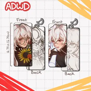 Casper/Grimmy Acrylic Keychain , A date with death,  Perfect Gift for Fans & Collectors