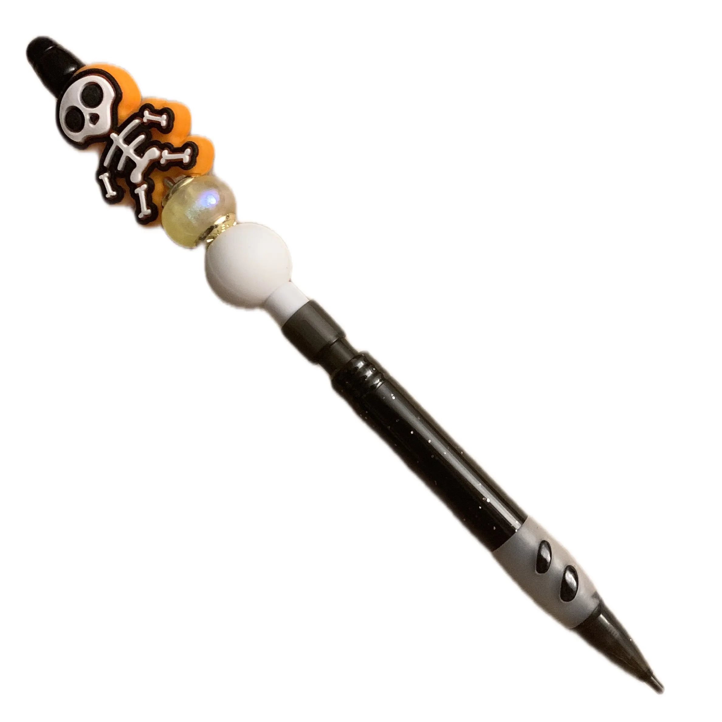 Refillable Skelly Bead LED Pencil - Cute and Long-Lasting