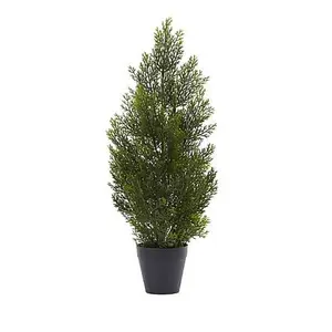 Nearly Natural 2 Ft. Mini Cedar Pine Tree