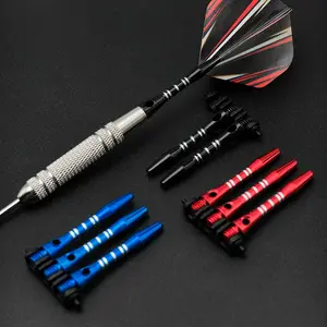9pcs Dart Shaft Accessories Metal Aluminum Universal Accuracy Stability Lightweight Sturdy Durable Multiple Colors Available Quality Better Darts Gear