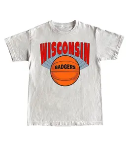 Wisconsin Design Team Badger Bball Tee