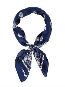 Unisex's Paisley Print Kerchief, Boho Style Colorful Bandana for Women & Men, Fashion Accessories for Daily Wear