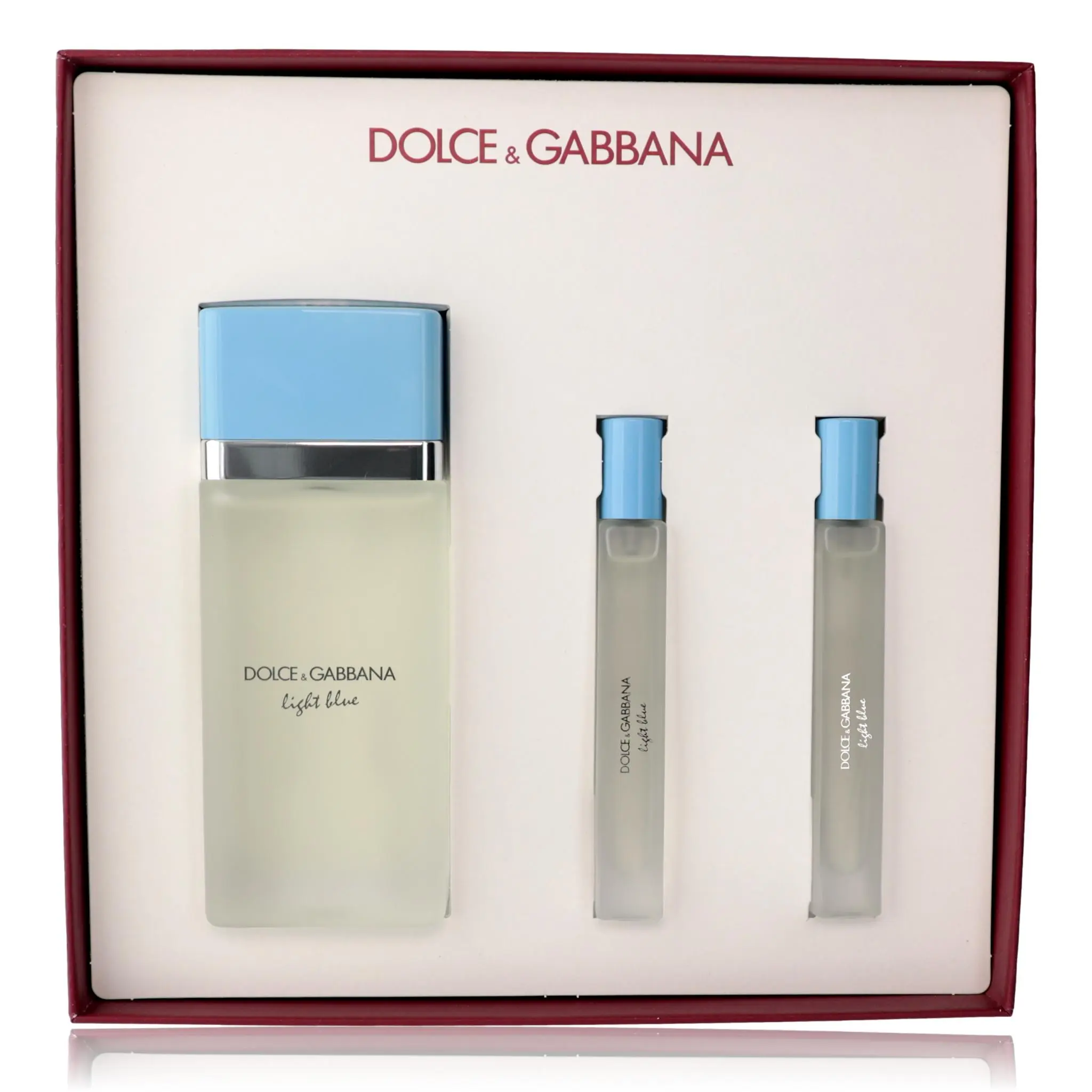 Light Blue by Dolce & Gabbana, 3 Piece Set for Women Light Blue by Dolce & Gabbana, 3 Piece Set for Women