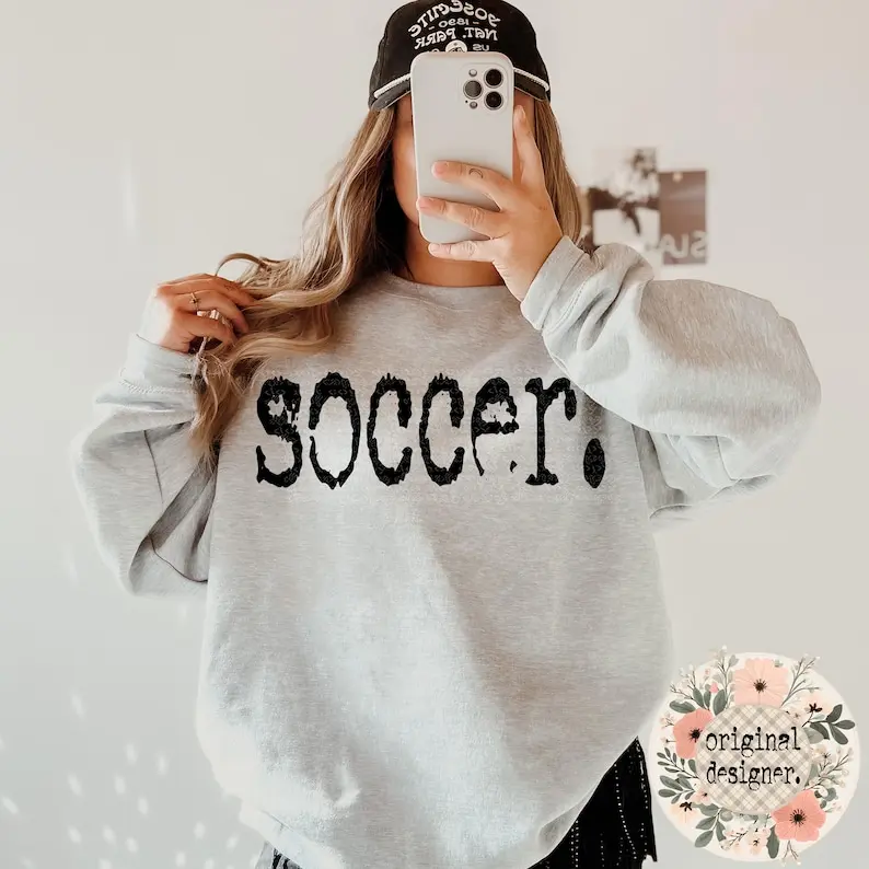 Retro Soccer Shirt, Retro Typewriter Shirt, Soccer Lover Shirt, Sport Shirt