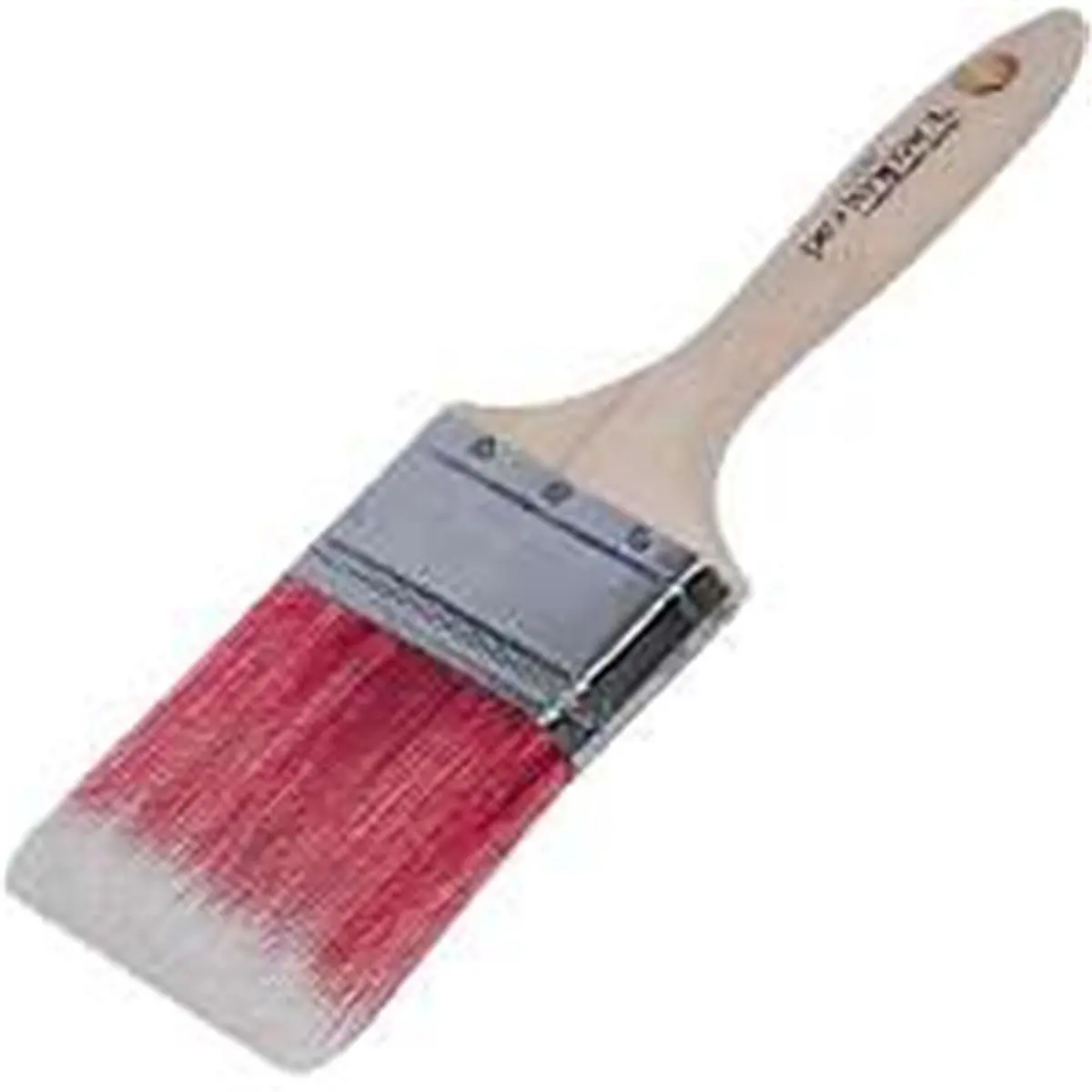 212 MAIN WC1160-3 Pro Impact Paint Brush - 3 in. Natural Wood Beavertail Handle, Poly Blend Bristles, Stainless Steel Ferrule, Chiseled Trim, Designed for All Types of Paint & Varnish Use, Varnish Brushes