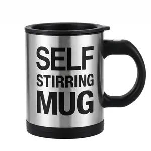Self-Stirring Mug with Automatic Stirring, Leak-Proof Lid, Large Capacity, Ideal for Coffee Lovers, Office Workers, and Students