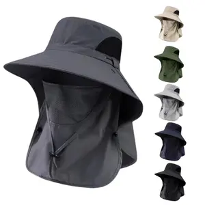 Fishing Hat,Sun Cap with UPF 50+ Sun Protection and Neck Flap,for Man and Women
