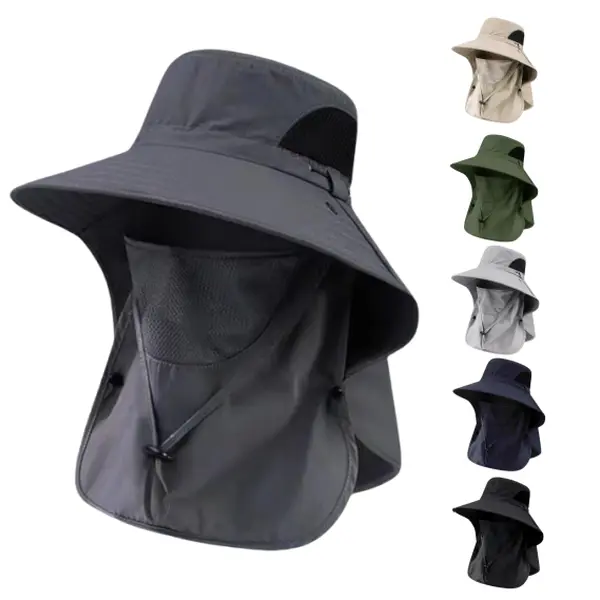 Fishing Hat,Sun Cap with UPF 50+ Sun Protection and Neck Flap,for Man and Women sun hat