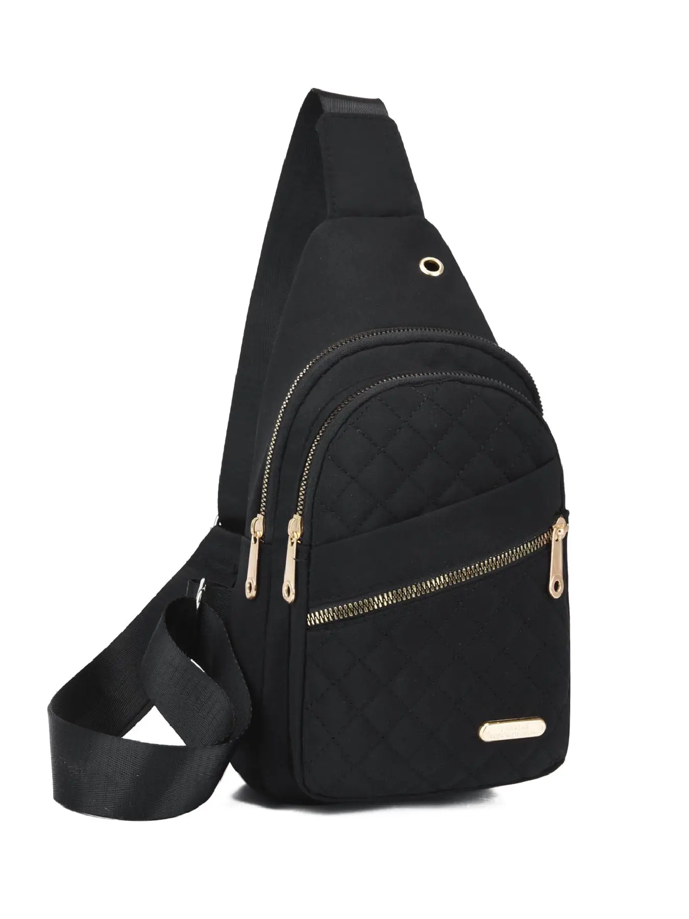 Summer Quilted Fanny Pack, New Summer Outfits 2024 All-match Large Capacity Crossbody Bag, Casual Solid Color Designer Chest Bag for Daily Use