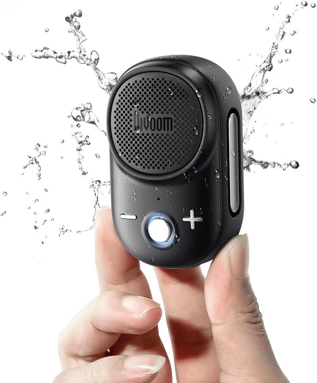 Divoom Itour-S Clip-On Bluetooth Connectivity Speaker, IP67 Waterproof & Dustproof Portable Speaker, 10H Playtime, Deep Bass for Hiking, Gym, Travel, Bluetooth Connectivity Speakers,back to school,back to school haul