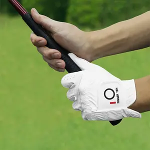 FINGER TEN 1 Pack Premium Golf Glove for Left Hand - Soft, Comfortable, All-Weather Grip, Fit Size Small to XL - Unisex, Breathable, Durable, and Easy to Wear