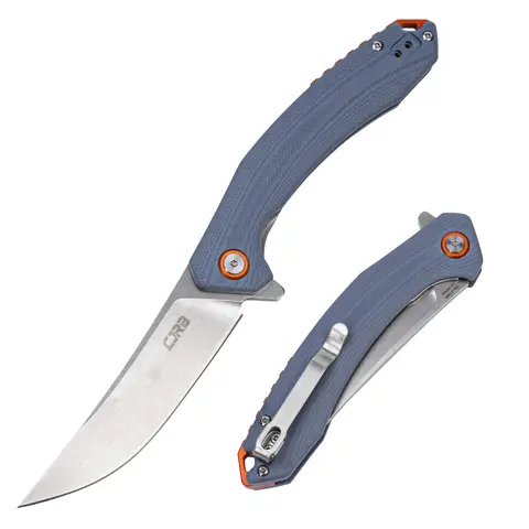 Cjrb Gobi Folding Tool Knife with AR-RPM9 Steel Blade, G10 Handle, Stainless Steel Men's Stuff, Outdoor Survival Equipment for Adults, Birthday Gifts for Him, Fishing/Camping Tools