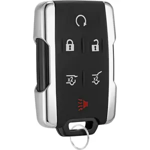 Key Fob Replacement Fits for Chevy Tahoe Suburban 2015-2020 GMC Yukon/Yukon XL Denali 2015 2016 2017 2018 2019 2020 Keyless Entry Remote Control 315 Mhz M3N-32337100 13577766 13577767