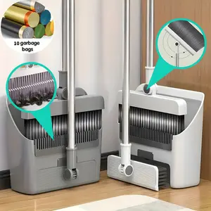 2 in 1/3 in 1 Foldable Broom Mop Dustpan Combination Set, Household Cleaning Tool Set, Efficient Cleaning, Flexible Design, Quick Dust Removal, Good Helper for Home And Office Cleaning 2025