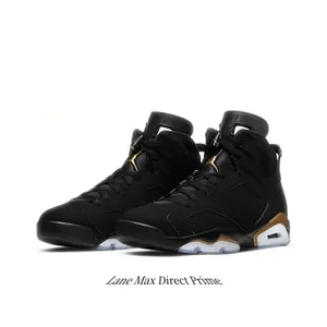 Black Gold High-Top Basketball Sneakers, Matte Suede Upper, Metallic Gold Accents, Shock-Absorbing Air Cushion, Non-Slip Ice Translucent Outsole, Performance Athletic Trainers For Men