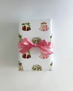 Wrapping Paper: Christmas Cakes {Gift Wrap, Birthday, Holiday, Christmas}