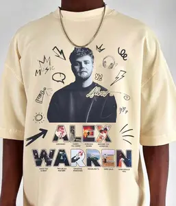 Alex Warren Music Tour 2026 Inspired Shirt, Retro 90s Alex Warren Tour Concert Tee, Vintage Alex Warren Tour Merch Tee, Alex Warren Album Shirt, Pop Singer Fan Gift