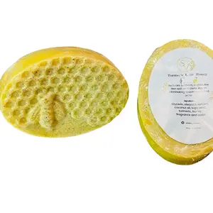 "Turmeric & Honey Soap  | Natural Radiance and Softness for Your Skin / Jabón de Cúrcuma y Miel  | Luminosidad y Suavidad Natural para Tu Piel