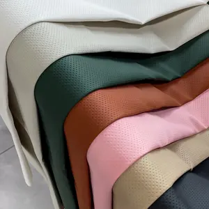 1 yard, 54” x 36”, 0.9mm thick PU artificial leather fabric, extra-soft solid-color faux leather for sofa, chair, car seat upholstery, DIY crafts and interior decoration, U.S. Overseas Warehouse In Stock