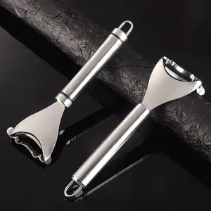2 Counts Corn Peeler Stainless Steel Corn Stripper Tool for Efficient Corn Kernel Removal Food Grade 304 Stainless Steel