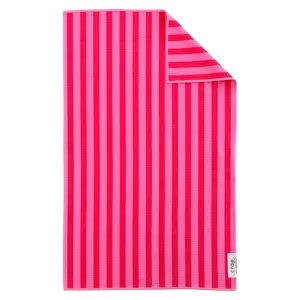 Pink Licorice: Double-Sided Hand Towel