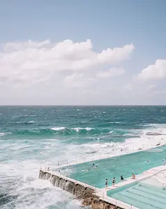 Bondi Icebergs by Carley Rudd