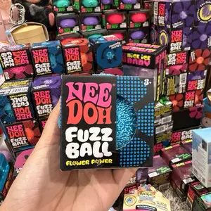 Needoh Fuzz Ball Flower Power