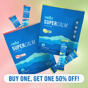 Nello Supercalm Best Selling Flavors Bundle (2-Pack): Calming Drink Mix with KSM-66 Ashwagandha Vitamin D3 Magnesium L-Theanine Supports Cortisol Balance Mood Sleep Helps Manage Stress, Wellbeing - Travel Packets 20 Servings Each