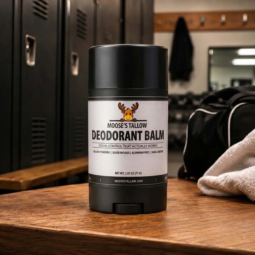 Aluminum-Free Natural Deodorant — Tallow Balm
