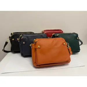 2026 NEW Ciana Multifunctional Three-Layer Vegan Leather Clutch Crossbody Bag Adjustable Strap Secure Zipper Closure Lightweight Compact Stylish Everyday Use