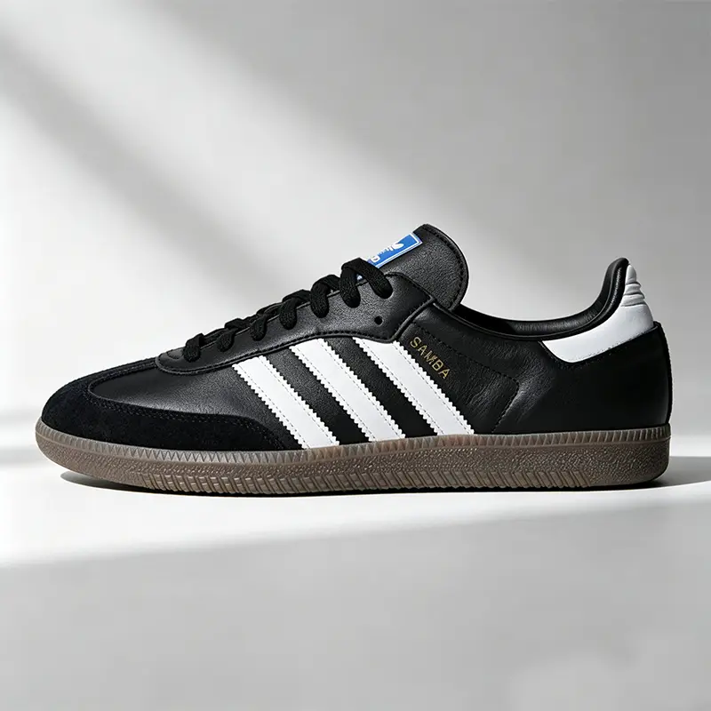 adidas Originals Samba OG Men's and Women's Classic Black/White Low German Army Trainer